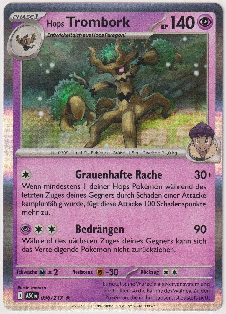 Pokemon TCG Trevenant #15/217 Rare (R) Holo Deutsch 2026 – Bild 1