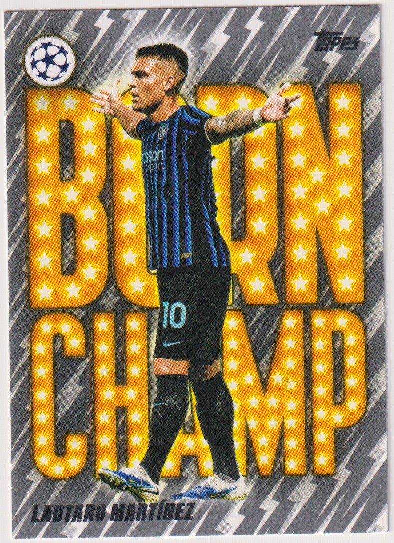 Topps BC-7 2026-27 Lautaro Martínez FC Internazionale Milano Parallel Rare 10 – Bild 1