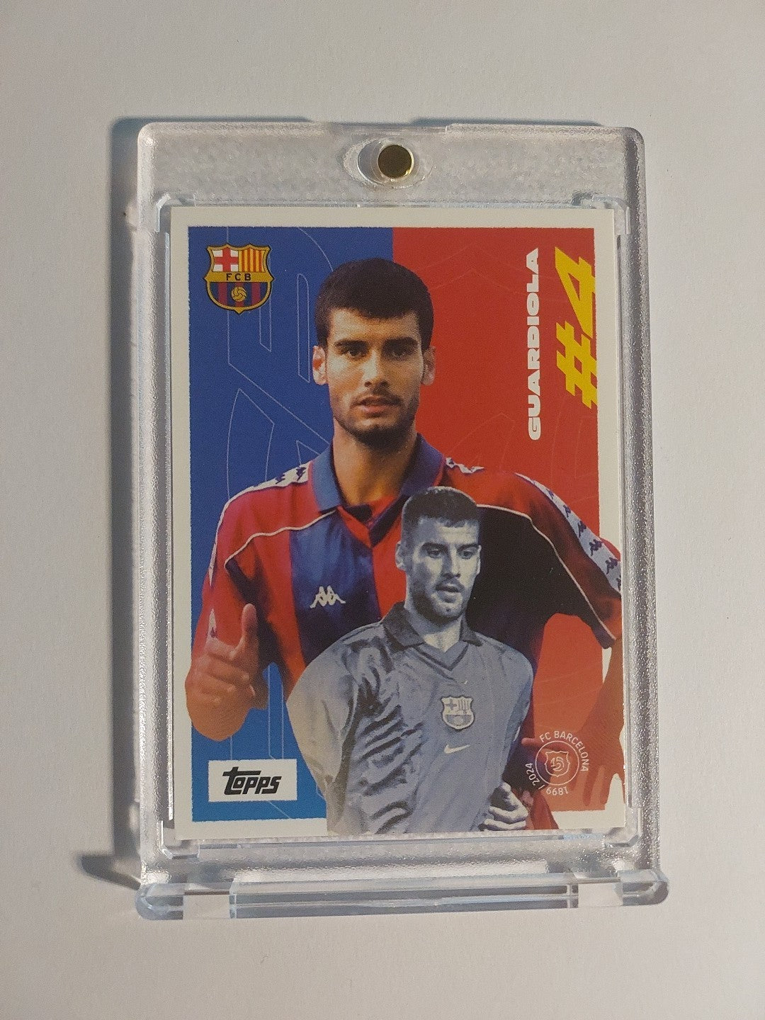 Topps Fc Barcelona Team Set 2024-25 Pep Guardiola Limited Parallel Edition – Bild 1