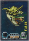 Topps Star Wars 2010 Meister Yoda Republik Jedi-Ritter TCG Rare – Bild 1