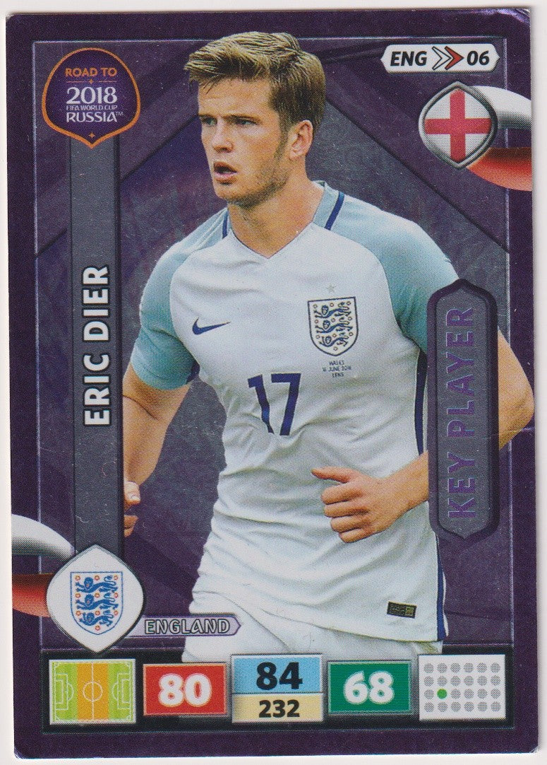 Panini Adrenalyn XL 2017-18 Eric Dier England Road to 2018 FIFA World Cup – Bild 1