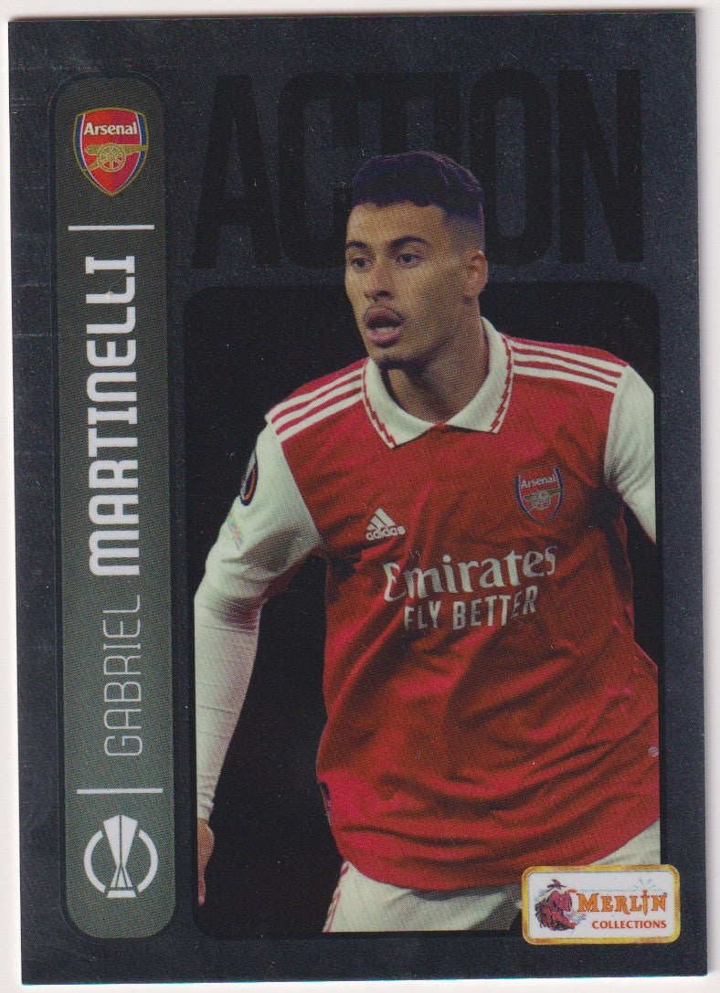 Topps Merlin Heritage Card Collection 2022-23 Gabriel Martinelli Arsenal – Bild 1