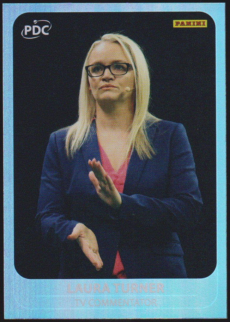 Panini PDC World Championship 2026 Laura Turner Refractor Parallel – Bild 1