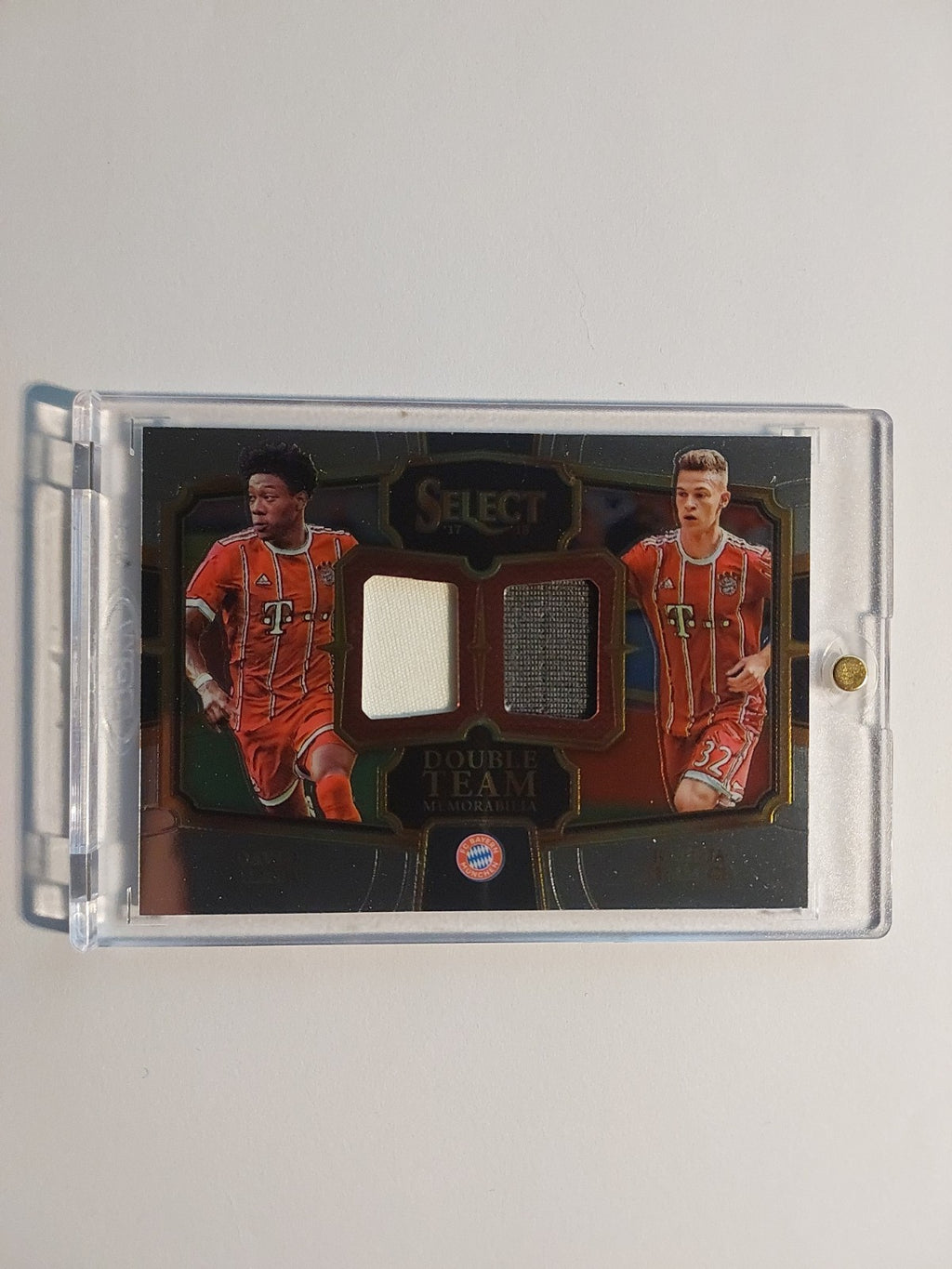 Panini Select 2016-17 Alaba & Kimmich Dual Patch Bayern München Rookie Parallel – Bild 1