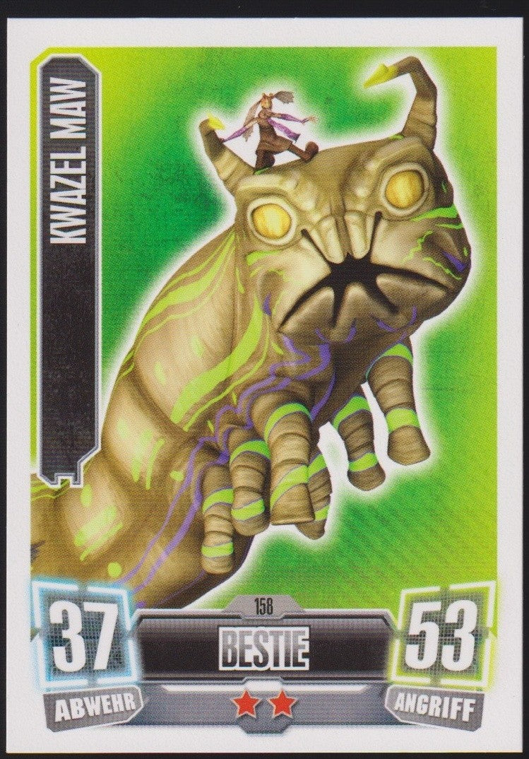 Topps Star Wars 2011 Kwazel Maw Kreatur / Monster TCG Rare #158 – Bild 1