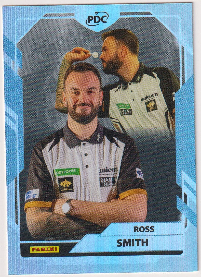 Panini PDC World Championship 2026 Ross Smith "Smudger" Refractor Parallel – Bild 1