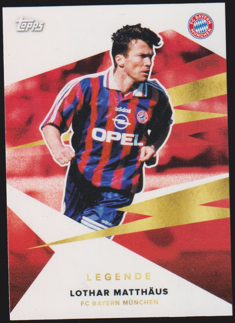 Topps 2020-21 Lothar Matthäus FC Bayern München Parallel Rare – Bild 1