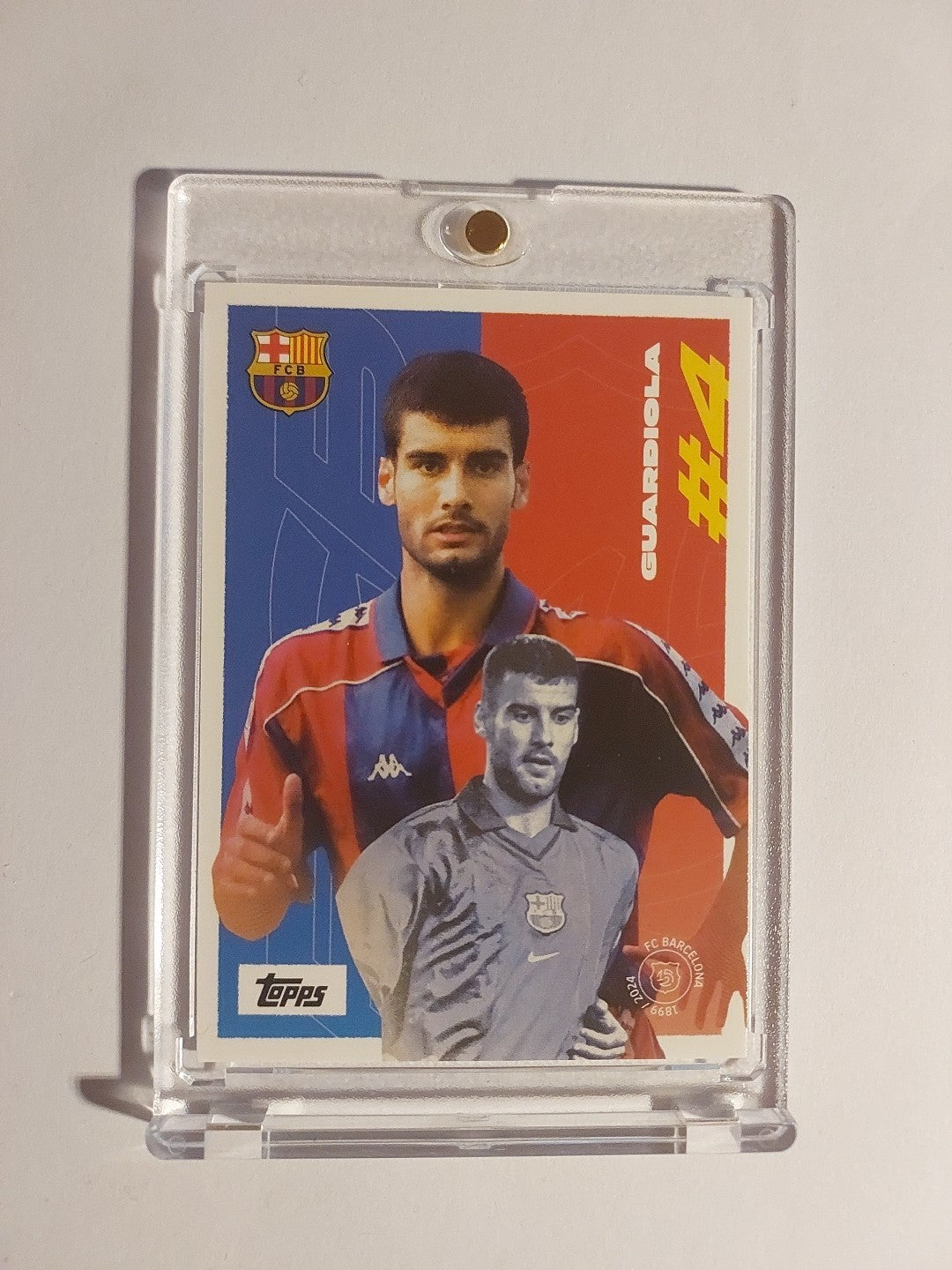 Topps Barcelona Team Set 2024-25 Pep Guardiola Limited Edition Parallel – Bild 1