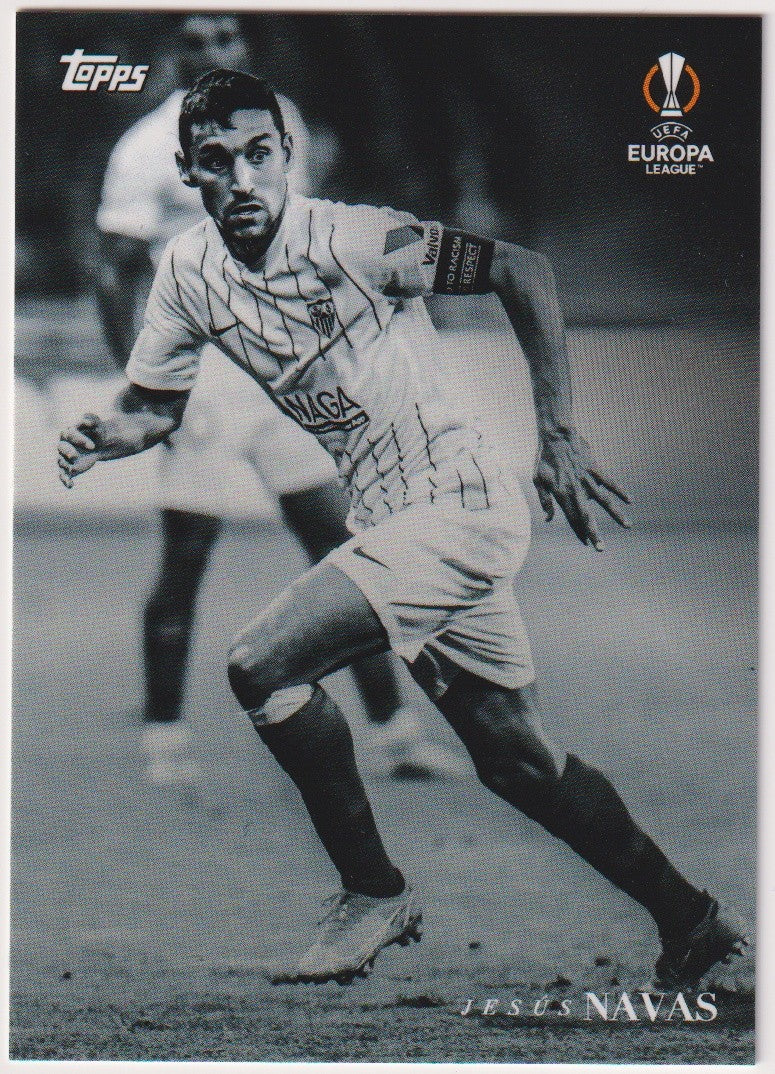 Topps On Demand 2021-22 Jesus Navas Sevilla FC Parallel Rare Nr. 6 – Bild 1