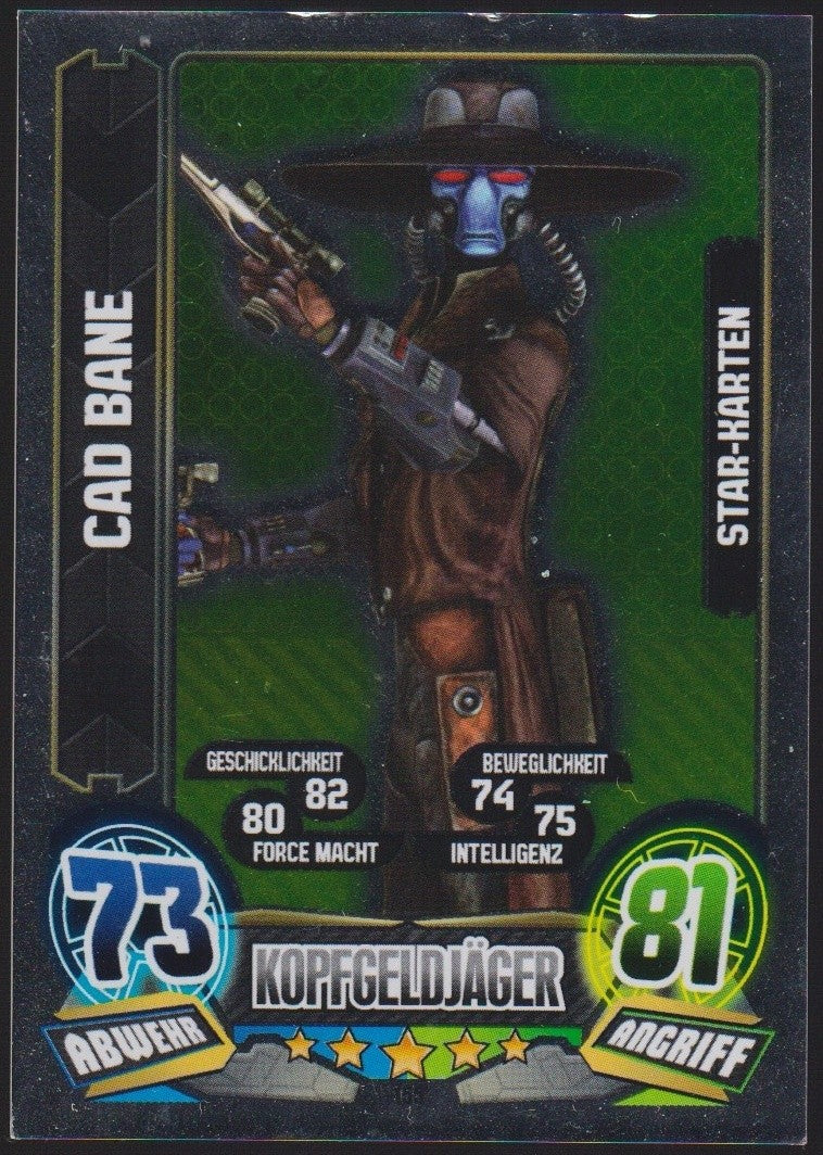 Topps Star Wars 2004 Cad Bane Unterwelt Kopfgeledjäger TCG Ultra Rare – Bild 1