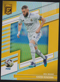 Panini Elite 2022-23 Karim Benzema Real Madrid Donruss FIFA Soccer Parallel Rare – Bild 1