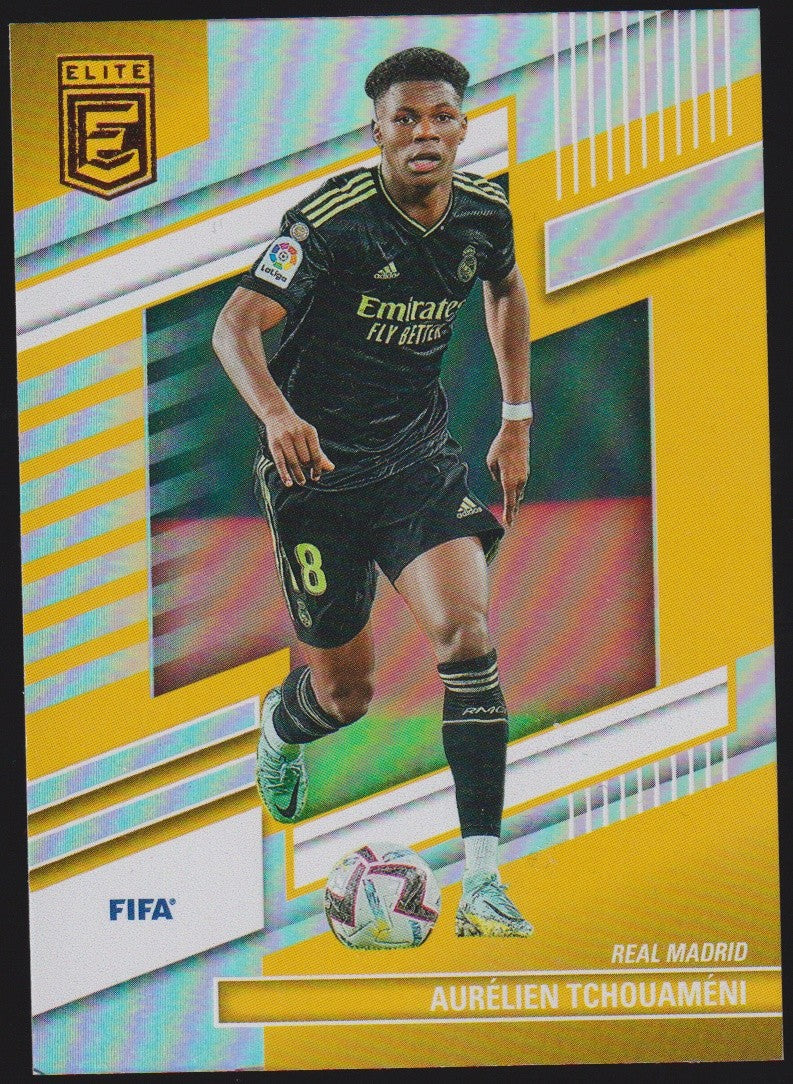Panini Donruss Elite FIFA 2022-23 Aurélien Tchouaméni Real Madrid Parallel – Bild 1