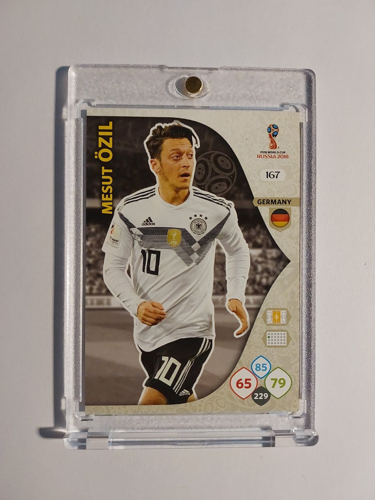 Panini WM 2018 Mesut Özil Deutschland Real Madrid Legend Vintage Parallel Rare – Bild 1