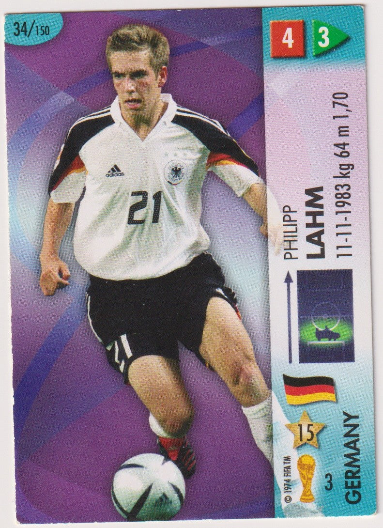 Panini 2006-07 Philipp Lahm Deutschland 2006 FIFA World Cup Germany Parallel – Bild 1