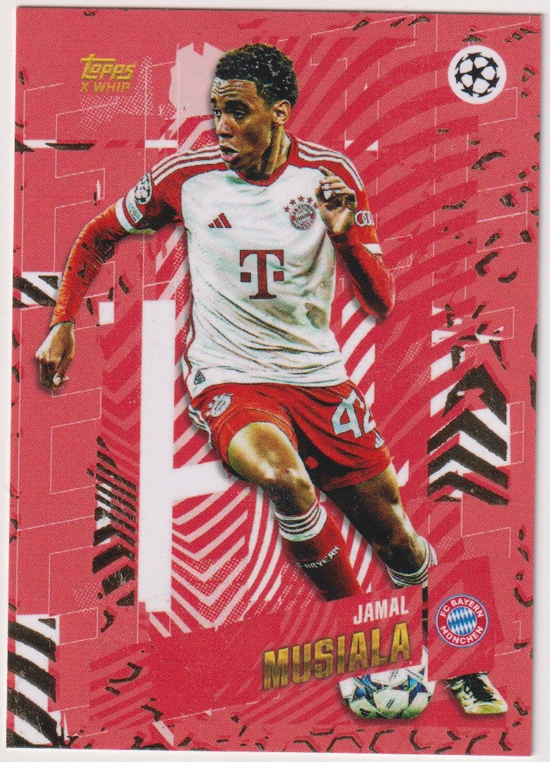 Topps Champions League Jamal Musiala FC Bayern München Parallel Rare – Bild 1