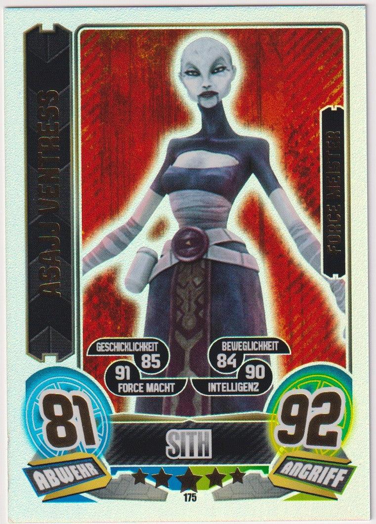 Topps Star Wars 2015 Asajj Ventress Sith Separatisten TCG Rare – Bild 1