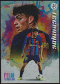 Topps Champions League 2022-23 Pedri FC Barcelona Standard Parallel Rare – Bild 1