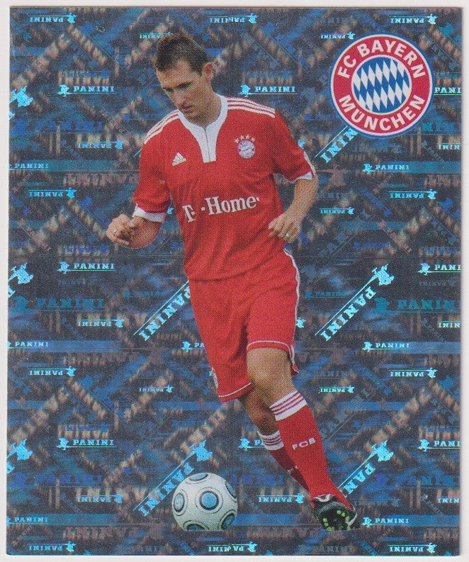 Panini Bundesliga 2009-10 Mirsolav Klose Bayern München Parallel Refractor – Bild 1