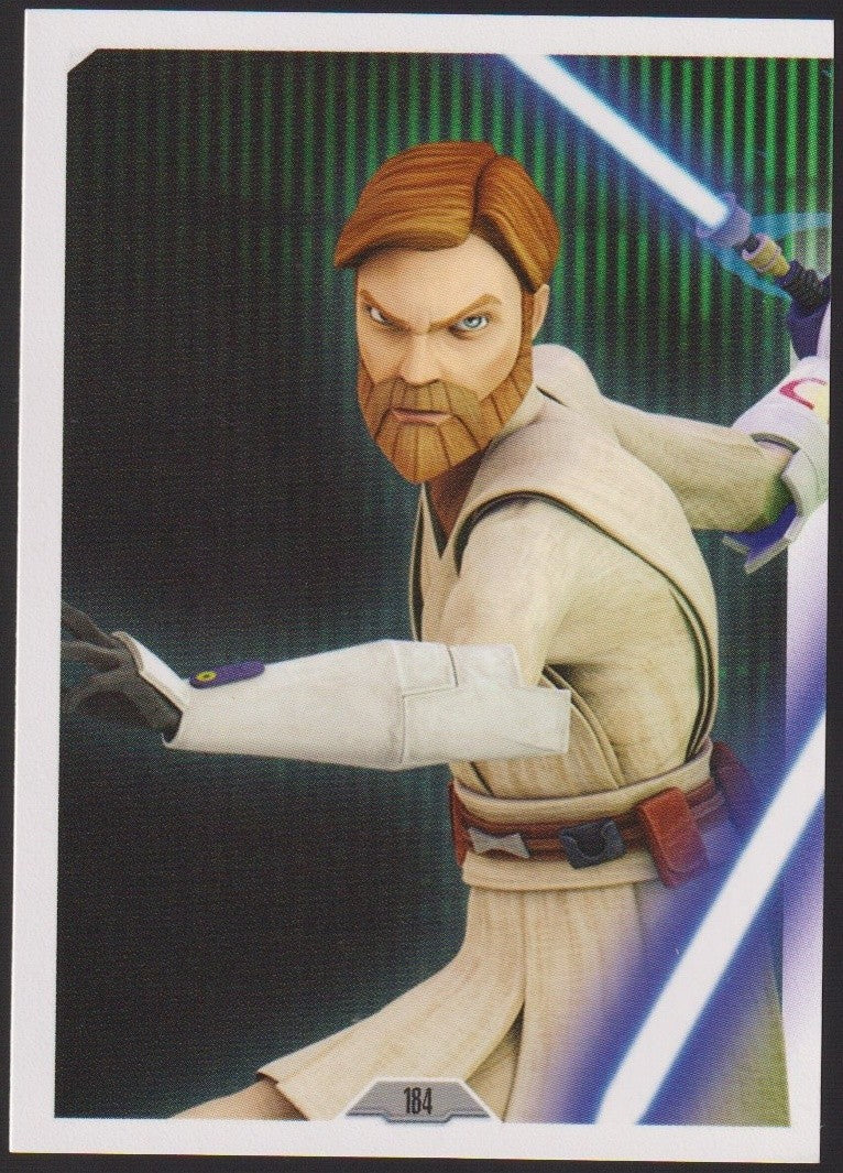 Topps Star Wars 2011 Obiwan Kenobi Jedi-Ritter Republik Full Art TCG Rare #184 – Bild 1