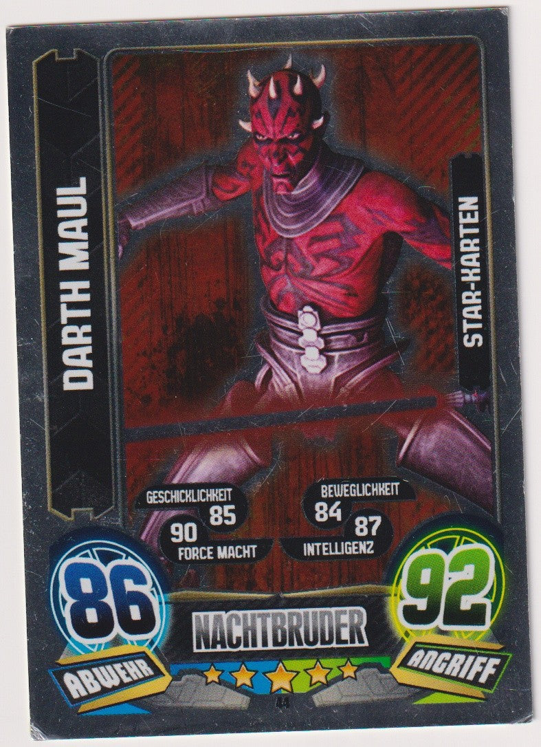 Topps Star Wars 2015 Darth Maul Sith Separatisten TCG Rare #44 – Bild 1