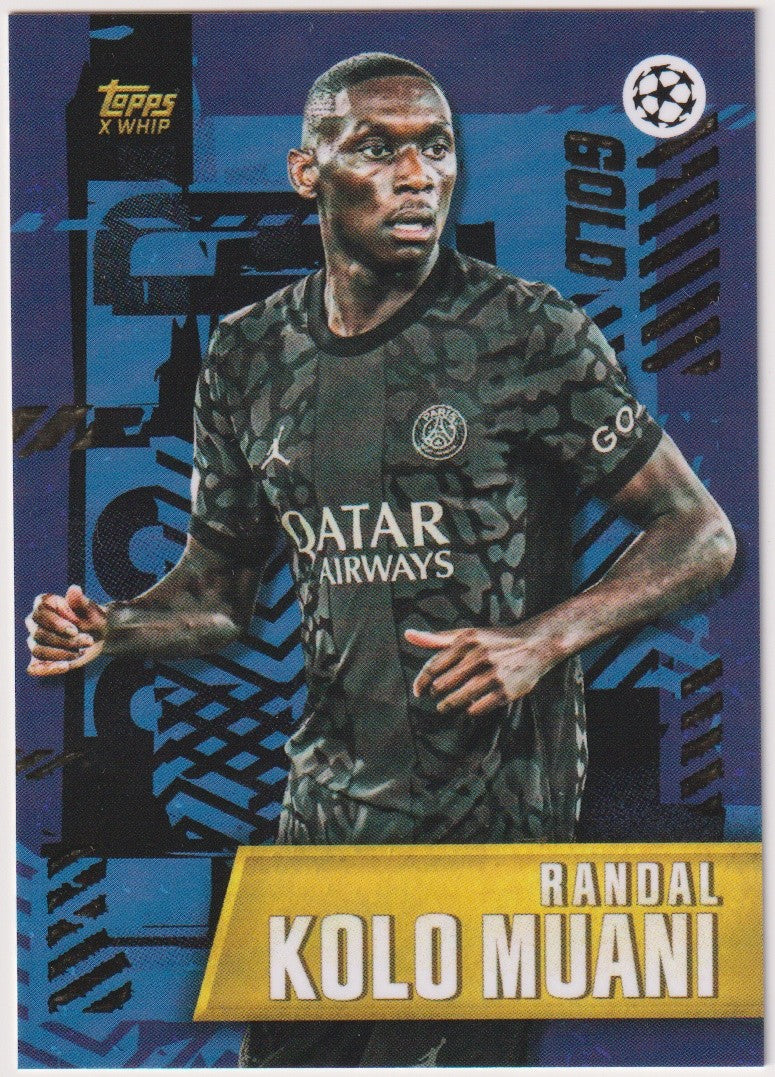 Topps 2022-23 Randal Kolo Muani Paris Saint-Germain Champions League – Bild 1