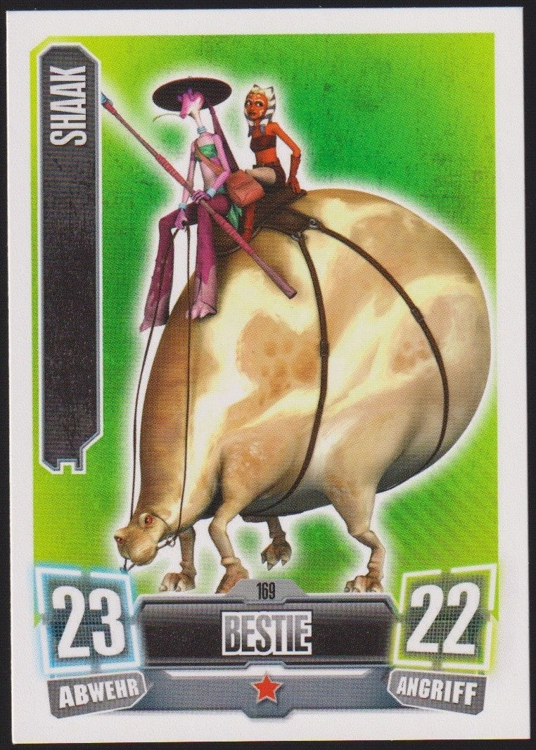 Topps Star Wars 2011 Shaaak (Ahsoka Tano) Bestie / Monster TCG Rare #169 – Bild 1
