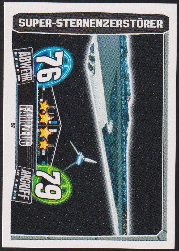 Topps Star Wars 2013 Super-Sternenzerstörer Imperium (Film Version) TCG Rare #57 – Bild 1
