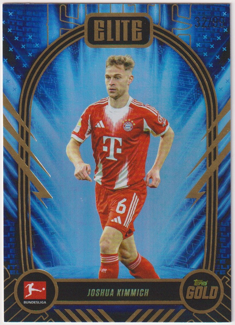 Topps Elite 2025-26 Joshua Kimmich FC Bayern München Bundesliga Parallel 32/99 – Bild 1