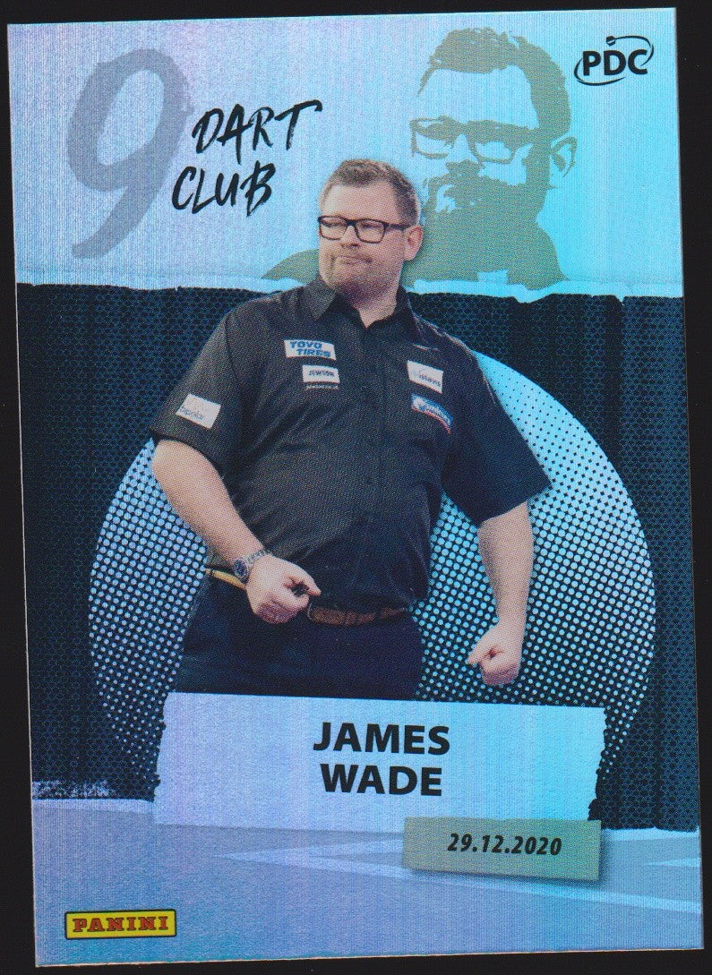Panini PDC World Championship 2026 James Wade Refractor Parallel – Bild 1
