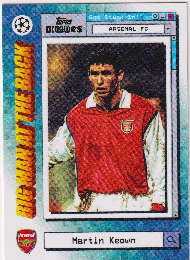 Topps Classics 2023-24 Martin Keown Arsenal FC Parallel Rare #28 – Bild 1