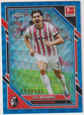 Topps Chrome 2025-26 Igor Matanovic SC Freiburg Parallel 133/150 Refractor – Bild 1
