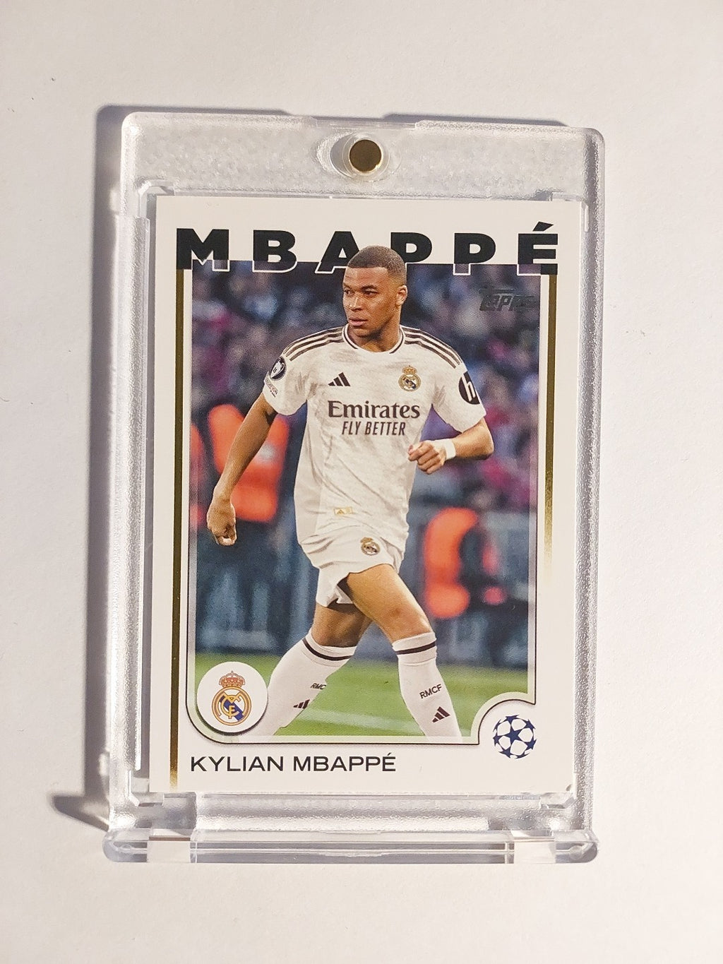 Topps UCC Flagship 2024-25 Kylian Mbappé Real Madrid Parallel Insert Ultra Rare – Bild 1