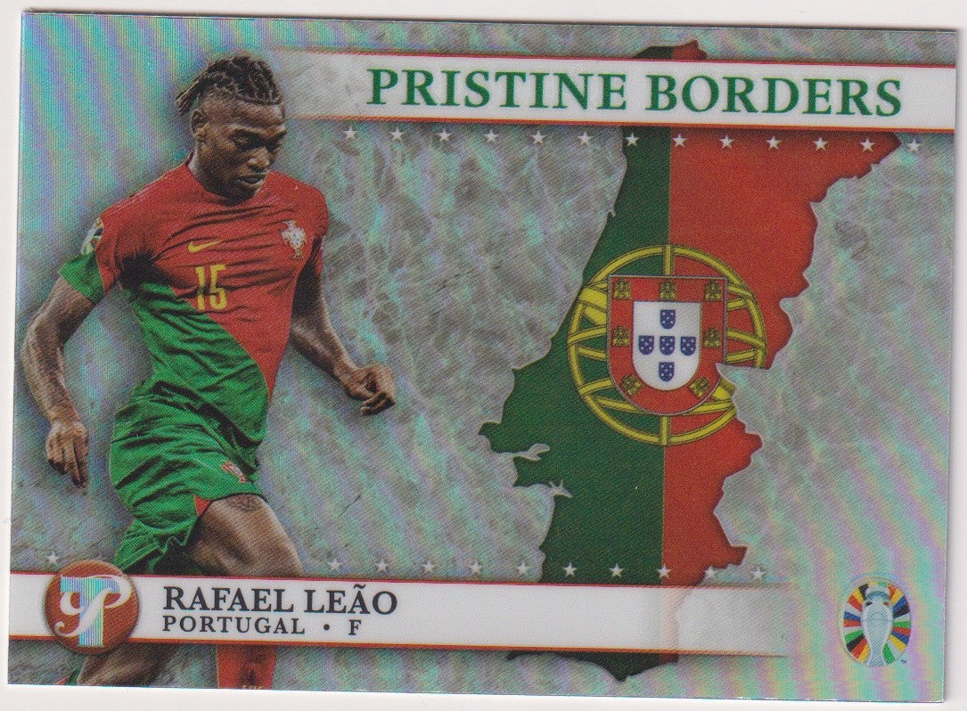Topps Road to UEFA Euro 2024 2023-24 Rafael Leão Portugal Parallel Rare – Bild 1