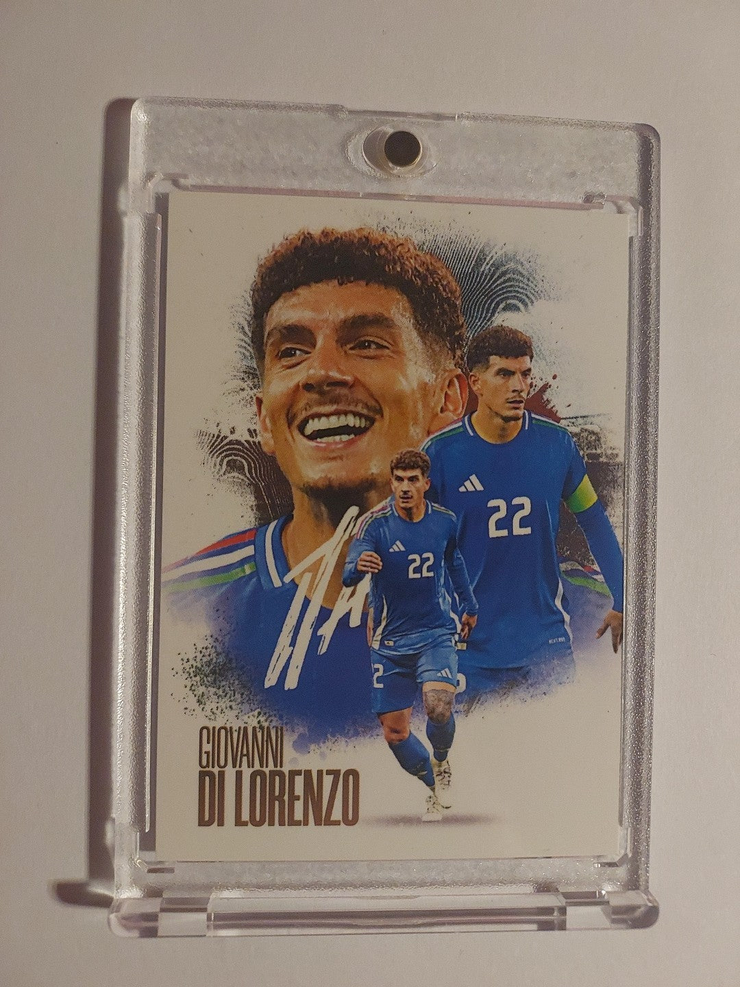 Futera Unique 2024-25 Giovanni Di Lorenzo Italien SC Neapel Parallel Rare Hit – Bild 1