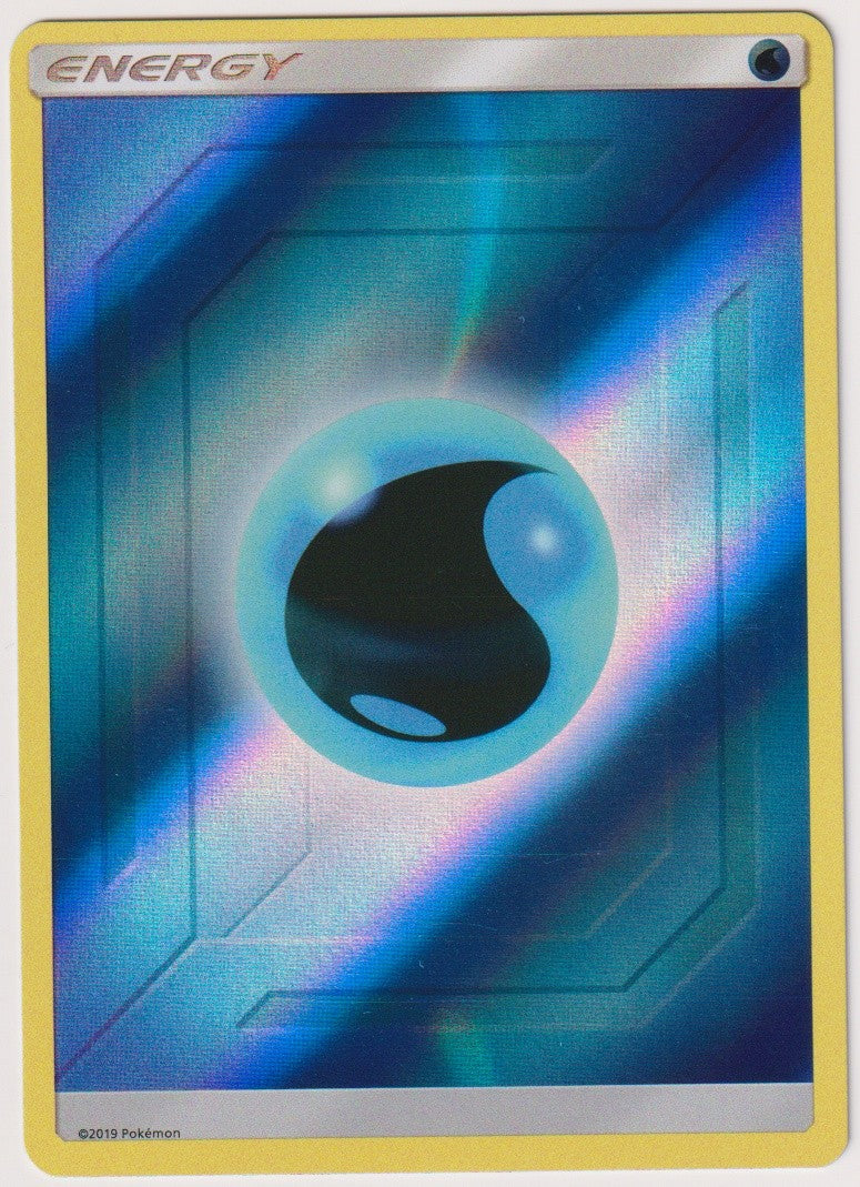 Pokemon TCG Water Energy Unnumbered Holo Foil Englisch 2019 – Bild 1
