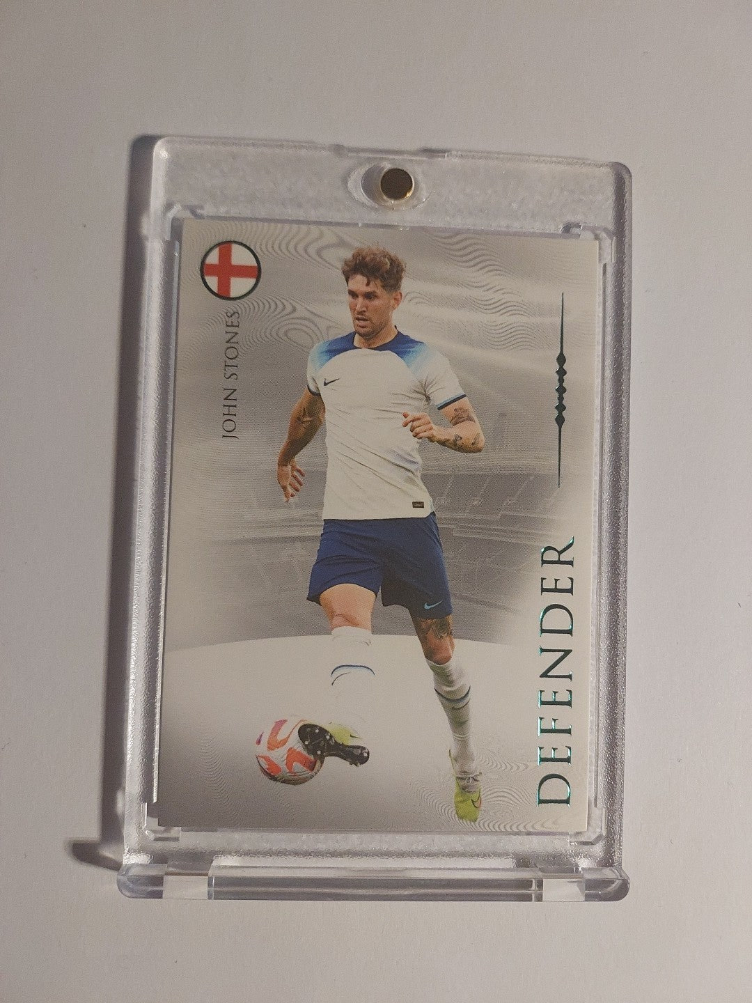 Futera Unique 2023 John Stones Manchester City Numbered 31/40 Parallel Limited – Bild 1