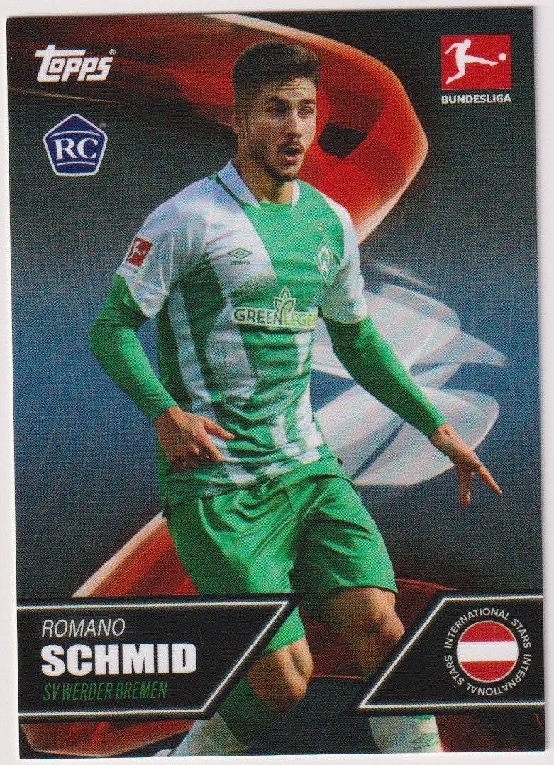 Topps Bundesliga 2022-23 Romano Schmid Rookie Werder Bremen Parallel Rare – Bild 1