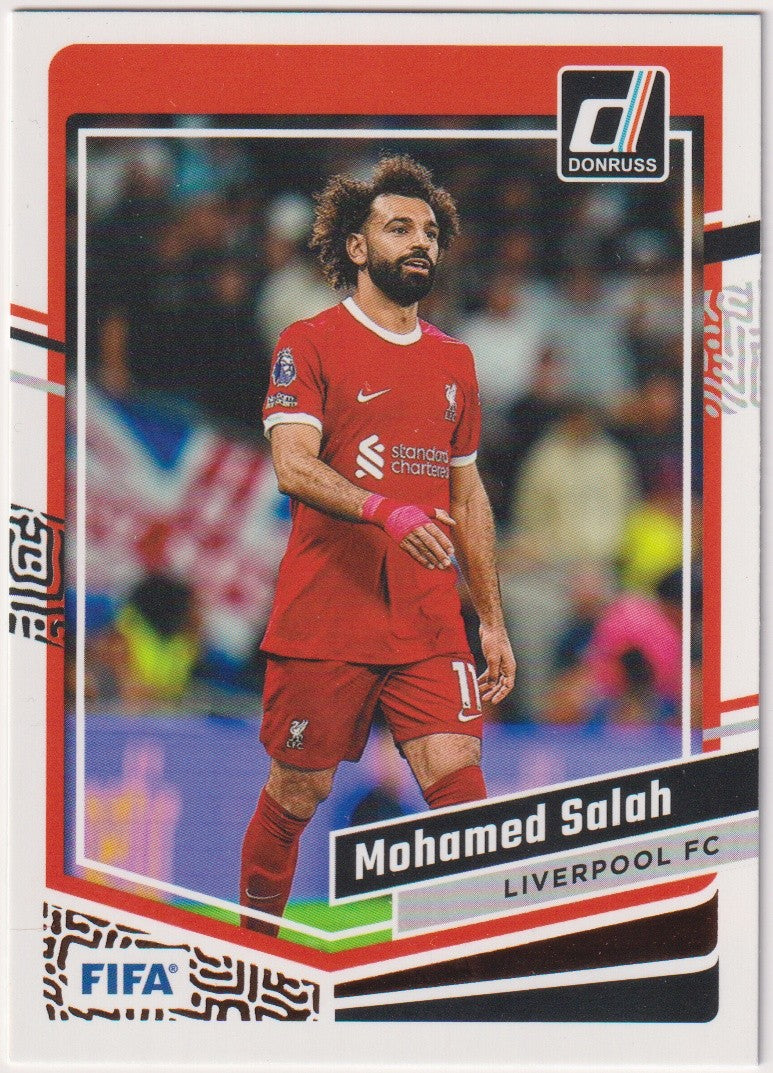 Panini 2023-24 Panini - DonRuss Soccer 2023-24 Mohamed Salah Liverpool FC – Bild 1