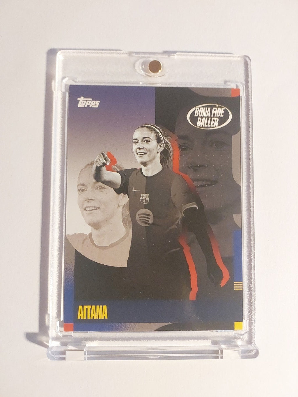 Topps Barcelona Team Set 2024-25 Aitana Bonmati "Bona Fide Baller" Parallel – Bild 1