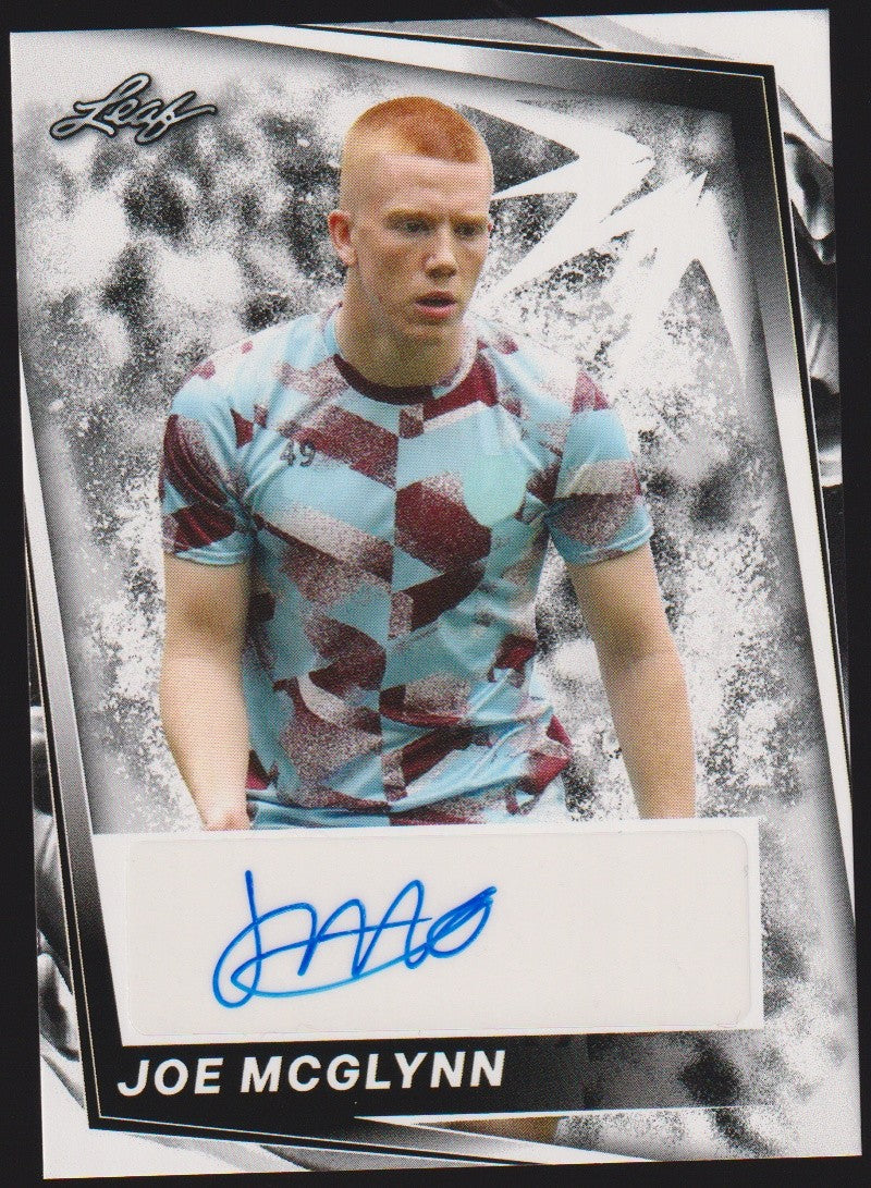 Leaf TCG 2023-24 Joe McGlynn Auto Burnely Parallel Rare – Bild 1