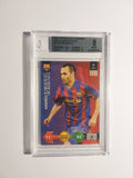 Panini Champions League 2009-10 Andres Iniesta Barcelona Parallel BGS 8 PSA SGC – Bild 1