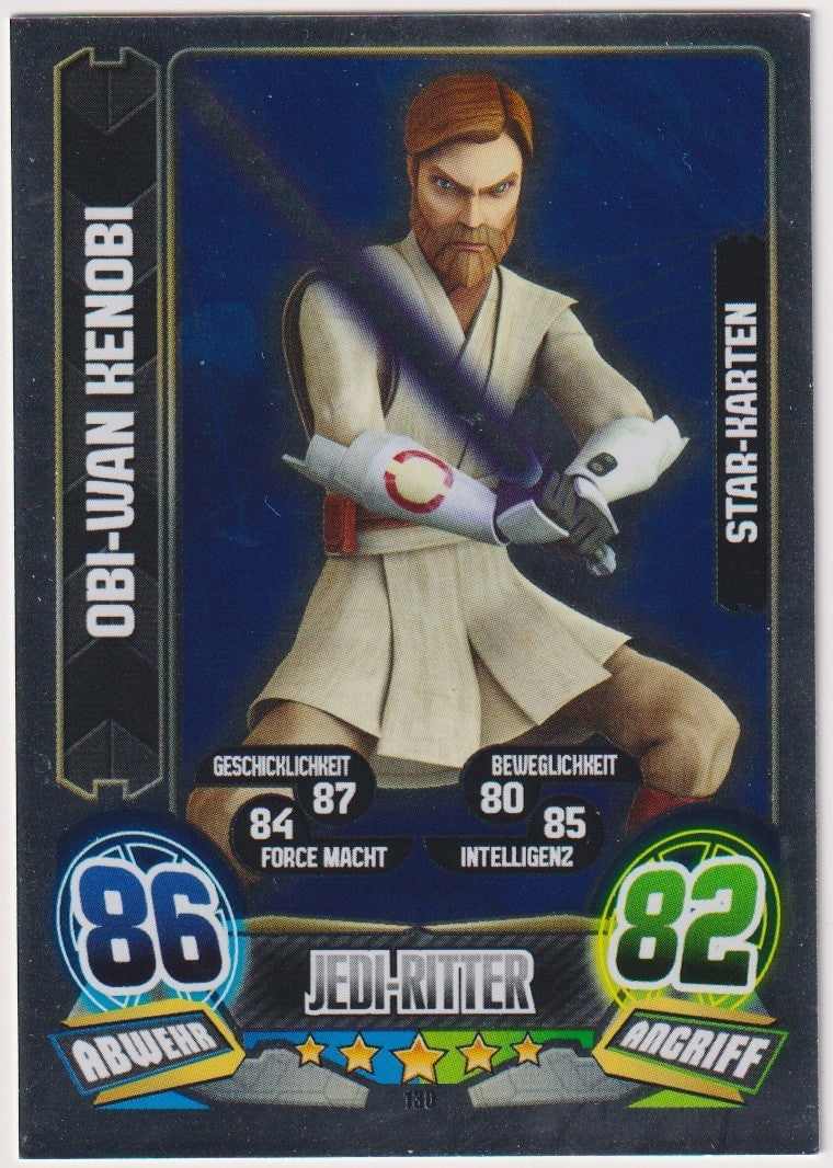 Topps Star Wars 2015 Obi-Wan Kenobi Republik Jedi Ritter TCG Rare #180 – Bild 1