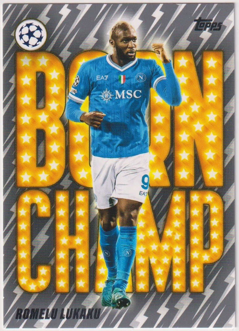 Topps Born Champ 2026-27 Romelu Lukaku SSC Napoli Parallel Rare BC-8 – Bild 1