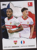 Topps 2024-25 Dan-Axel Zagadou / Anthony Rouault VfB Stuttgart Bundesliga – Bild 1