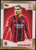 Topps Champions League 2020-21 Theo Hernández AC Milan Parallel Rare – Bild 1