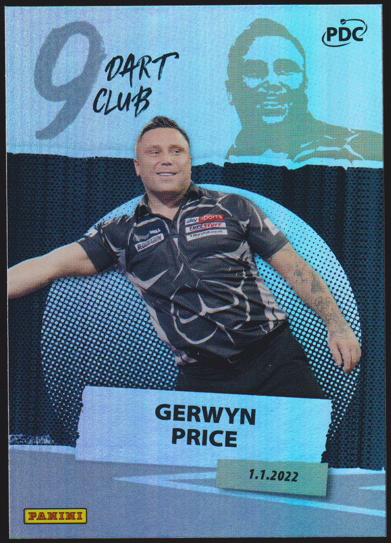 Panini PDC World Championship 2026 Gerwyn Price "N/A" Refractor Parallel – Bild 1
