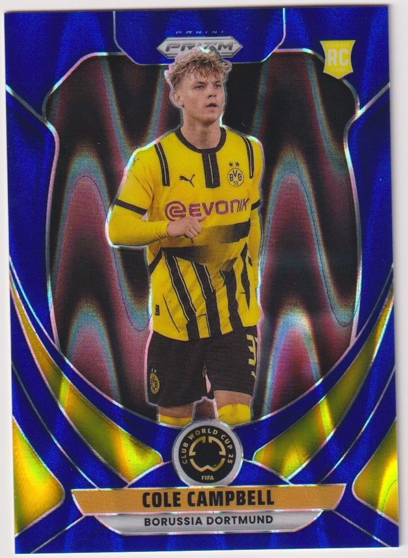 Panini PRIZM 2024-25 Cole Campbell Rookie Borussia Dortmund FIFA CLUB WORLD – Bild 1