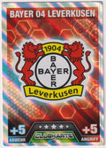 Topps Match Attax Bayer 04 Leverkusen Bundesliga Clubkarte Parallel Rare – Bild 1