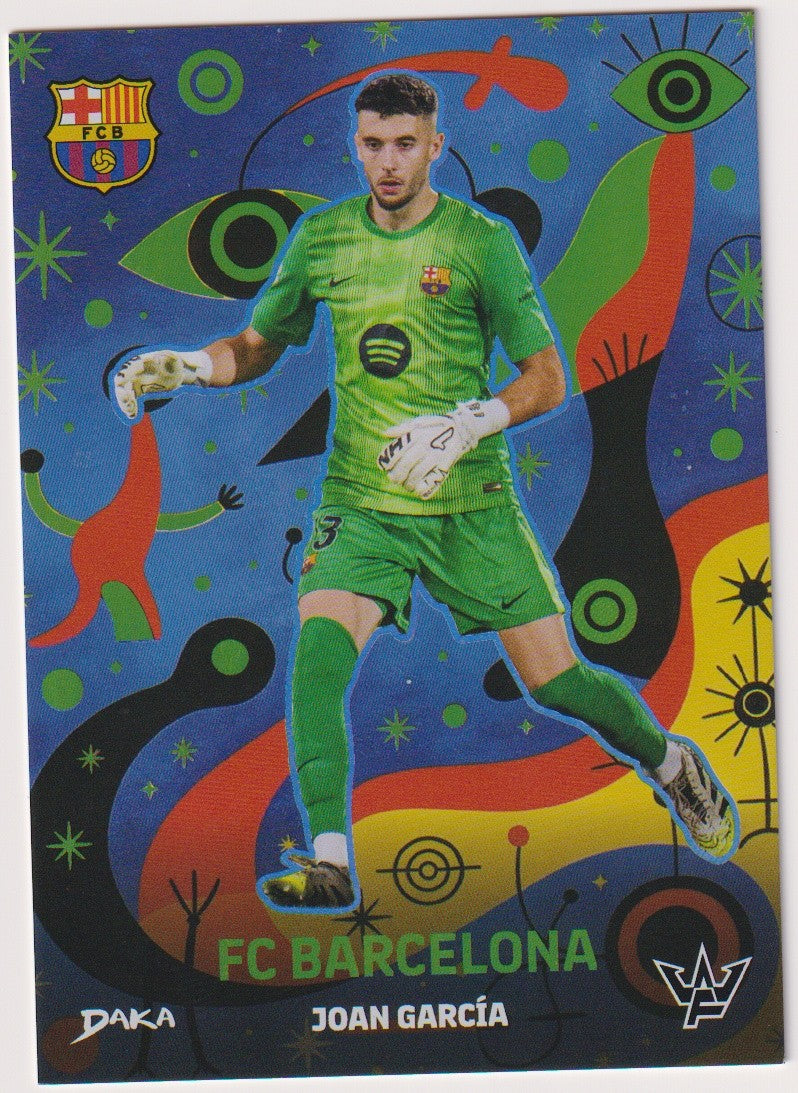 Daka 2025-26 Joan Garcia FC Barcelona Parallel 115/179 Refractor Rare – Bild 1