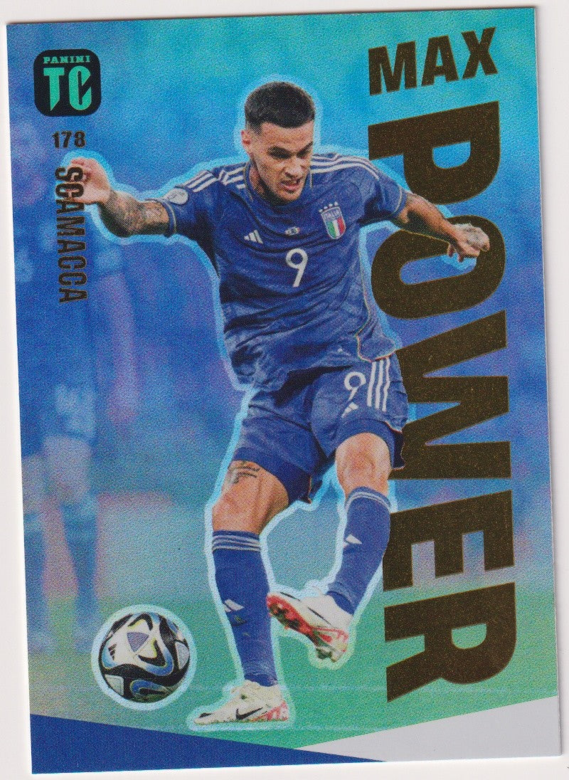Panini Top Class Gianluca Scamacca Roma (ITA) Parallel Rare 178 – Bild 1